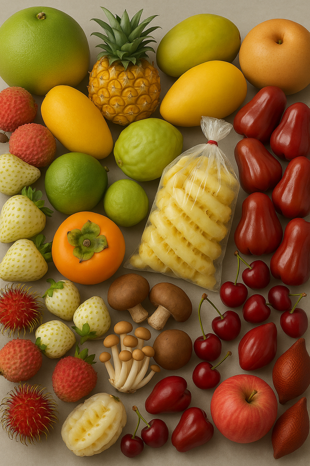 Fresh Imported Fruits And Vegetables